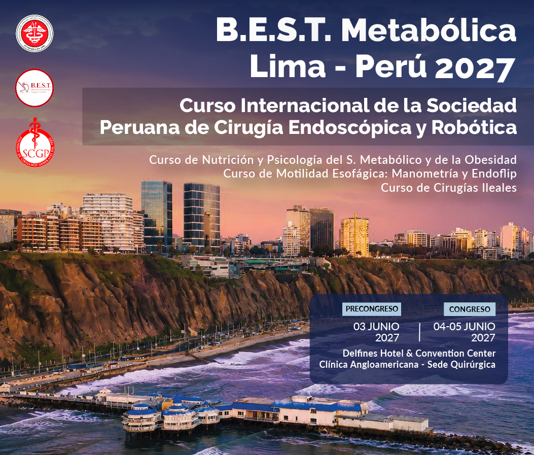 Congreso  BEST  Metabolica Lima - Perú 2027